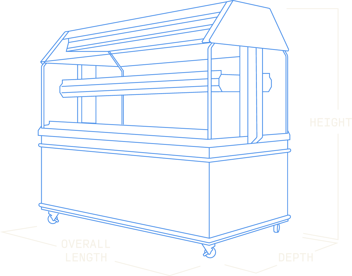 6 Ft Two Tier 115 Diagram