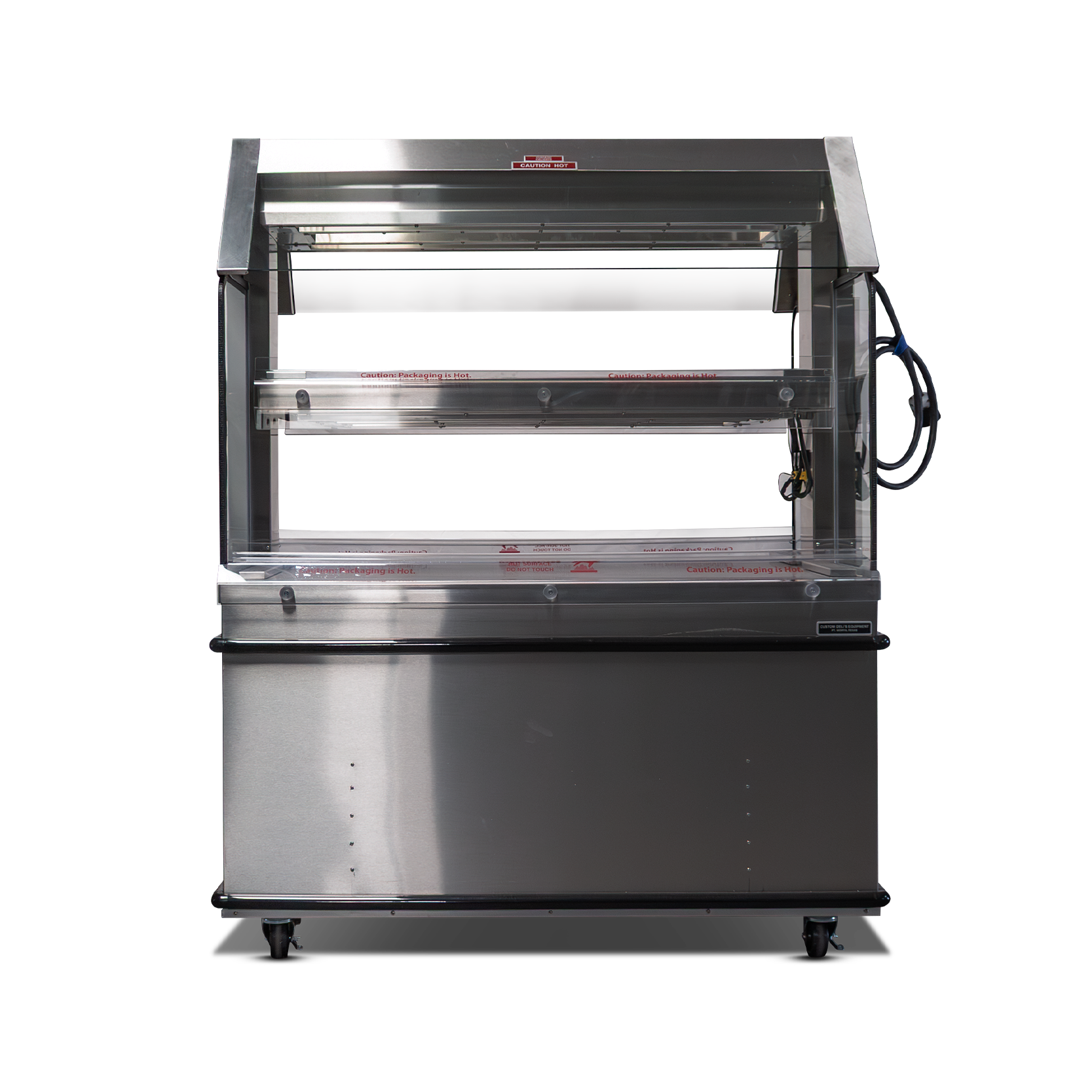 4 Ft Free Standing Warmer Two-Tier