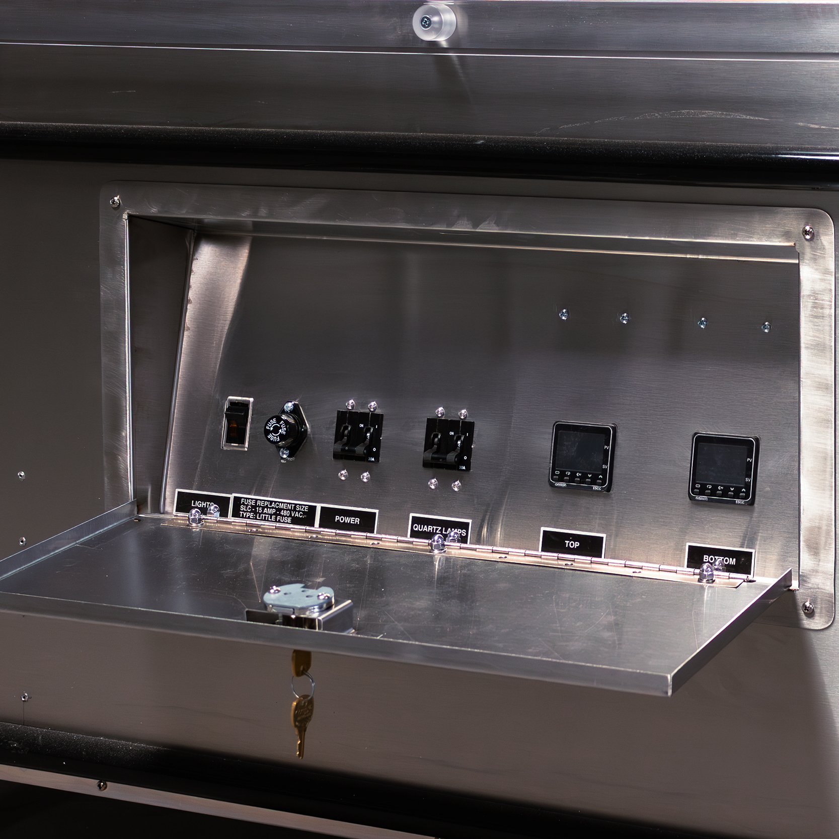 4 Ft Free Standing Warmer Two-Tier
